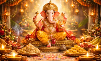Ganesh Chaturthi celebration